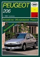 PEUGEOT 206 1998-. (Печатное издание) А17700