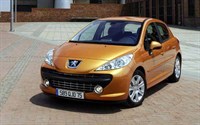 PEUGEOT 207, с 2006 г. Размеры кузова 3066