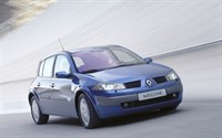 RENAULT Megane II, 2002-2008. Размеры кузова 3640