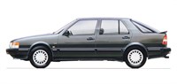 SAAB 9000, с 1985 г. Размеры кузова 0213