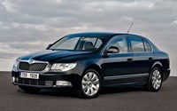 SKODA Superb II, с 2008 г. Размеры кузова 1905