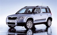 SKODA Yeti, с 2009 г. Размеры кузова 3147