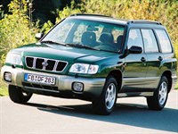 SUBARU Forester S10, 1997-2002 гг. Размеры кузова 1178