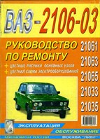 ВАЗ 2106-21061-63-65-03-033-035, цв. (Печатное издание) Щ00015