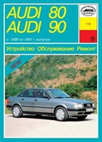 AUDI 80/90 1986-1991. (Печатное издание) А11300