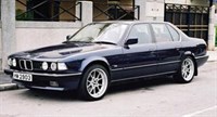 BMW 7. (E32), 86-94. Размеры кузова 3306