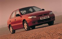 HYUNDAI Accent, 1994-2000. Размеры кузова 3006