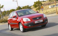 KIA Rio, 2005-2010. Размеры кузова 1318