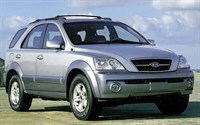 KIA Sorento, 2002-2009. Размеры кузова 3270