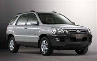 KIA Sportage II, 2004-2009. Размеры кузова 1392