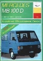 MERCEDES-BENZ 100D, Transporter, 1987-1993. (Печатное издание) А14000