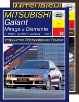 MITSUBISHI Galant/Mirage/Diamante. 1990-2001. Двухтомник. (Скачать PDF 30Mb) 017200