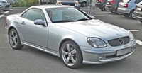 MERCEDES-BENZ SLK. (R170) 1996-2004. Размеры кузова 0068