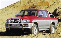 MITSUBISHI L200. (спаренная кабина) Размеры кузова 1365