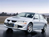 MITSUBISHI Lancer Evolution, 2003-2005. Размеры кузова 2275