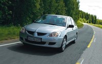 MITSUBISHI Lancer, 2003-2007. Размеры кузова 1276