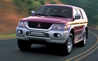 MITSUBISHI Montero Sport, 1999-2006. Размеры кузова 3165