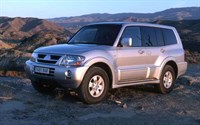 MITSUBISHI Montero, 1999-2006. Размеры кузова 3080