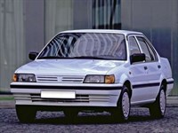 NISSAN Sunny, с 1986 г. Размеры кузова 3126