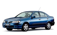 NISSAN Almera II, 2000-2006. Размеры кузова 1621