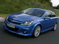 OPEL Astra H 3dr Hatchback, 2004-2010. Размеры кузова 1234