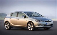 OPEL Astra J, 2009-. Размеры кузова 1766