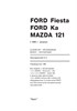 FORD Fiesta / Ka, MAZDA 121. С 1996-. (Скачать PDF 16Mb) 019600 - фото 6032