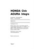 HONDA Civic, ACURA Integra 1994-. (Печатное издание) А15200 - фото 6772