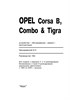OPEL Corsa B, Combo, Tigra 1993-2000. (Печатное издание) А19200 - фото 9924